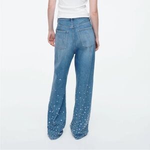 COS studded low rise baggy jeans